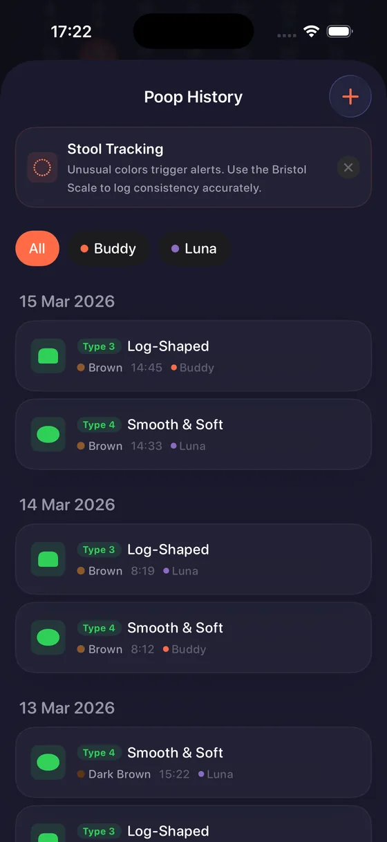 Poop Tracker